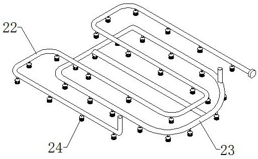 Ultrasonic medical instrument disinfection device