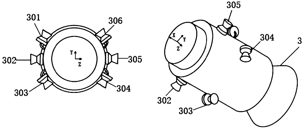 Hydrogen peroxide posture control system applied to solid-liquid hybrid power carrier rocket