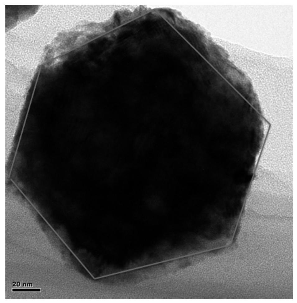 hexagonal cspbbr  <sub>3</sub> Nanocrystal and its preparation method