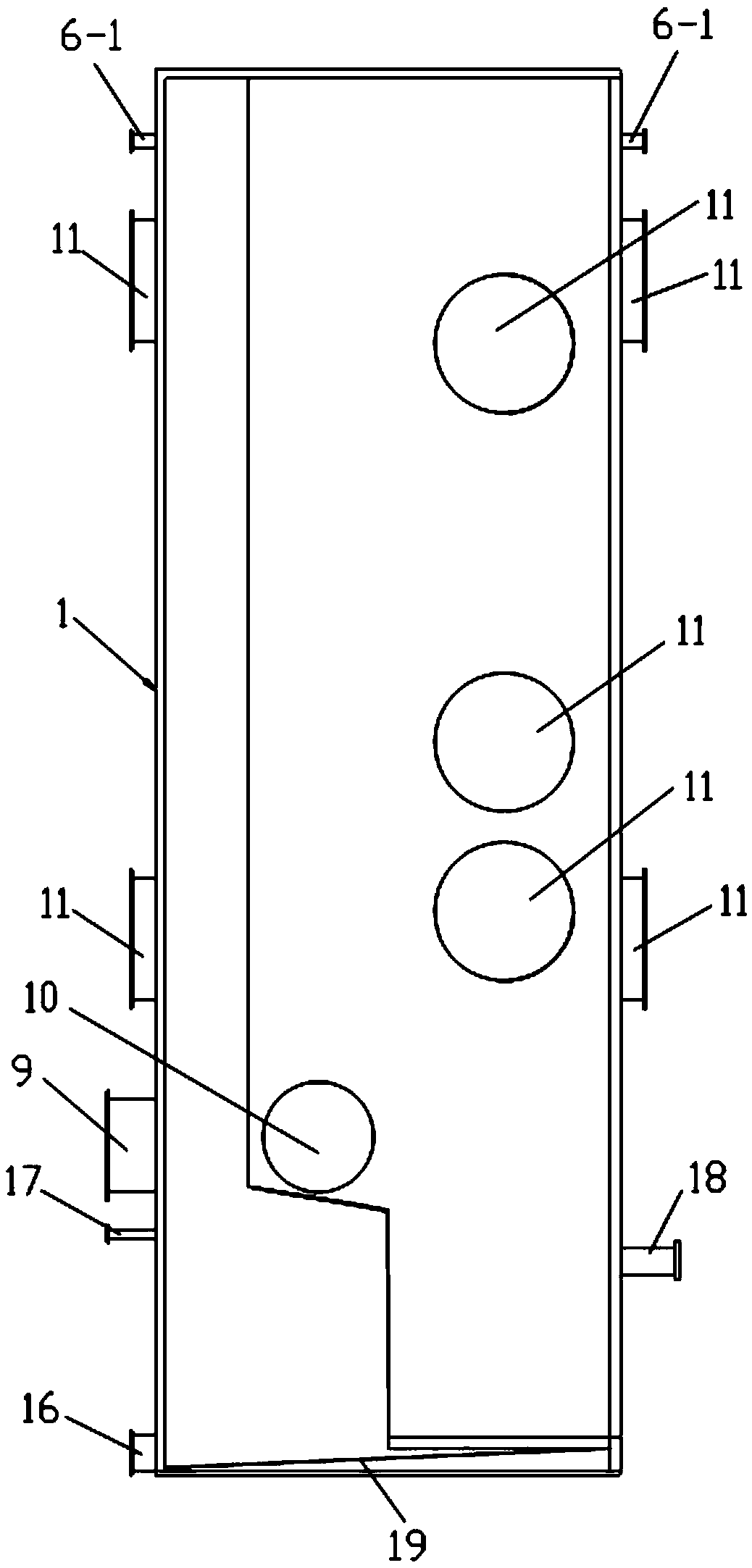 Container-type low-concentration organic waste gas purification treatment device