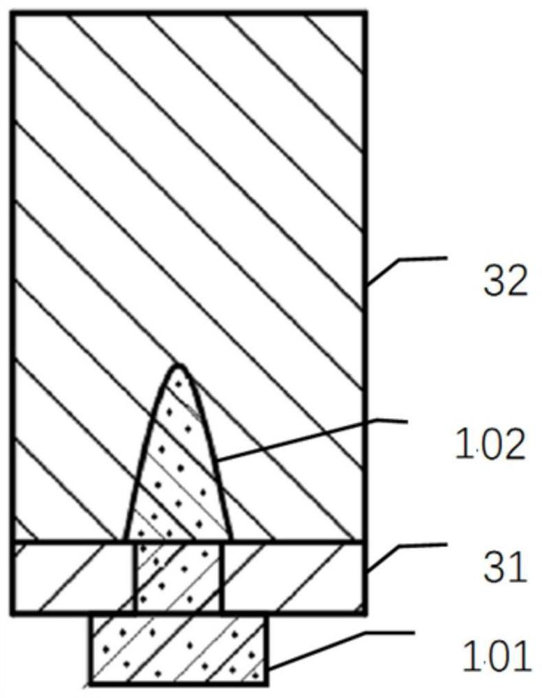 A kind of soluble microneedle and medicine feeding device