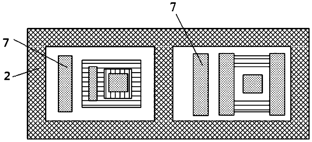 Radiation hardening silicon-based bipolar transistor structure based on self-built electric field and preparation method