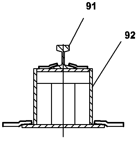 Entire loading and transporting technology and equipment for portal crane