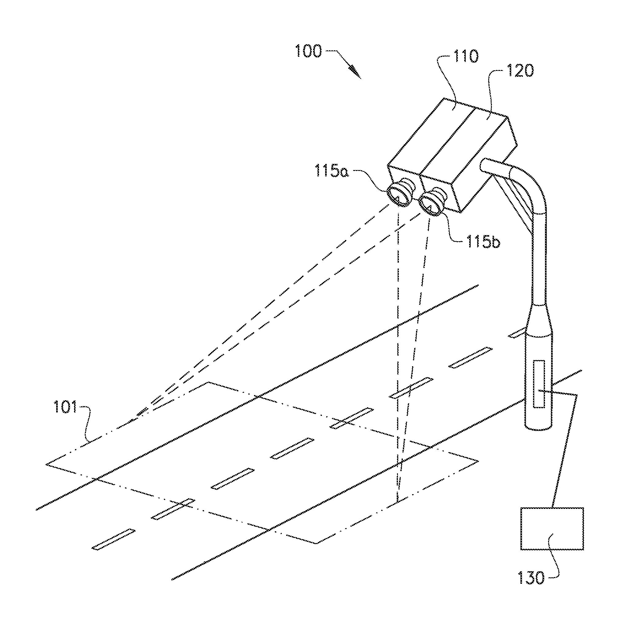 Method for identification of contamination upon a lens of a stereoscopic camera