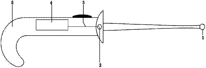 Earpick with LED lamp