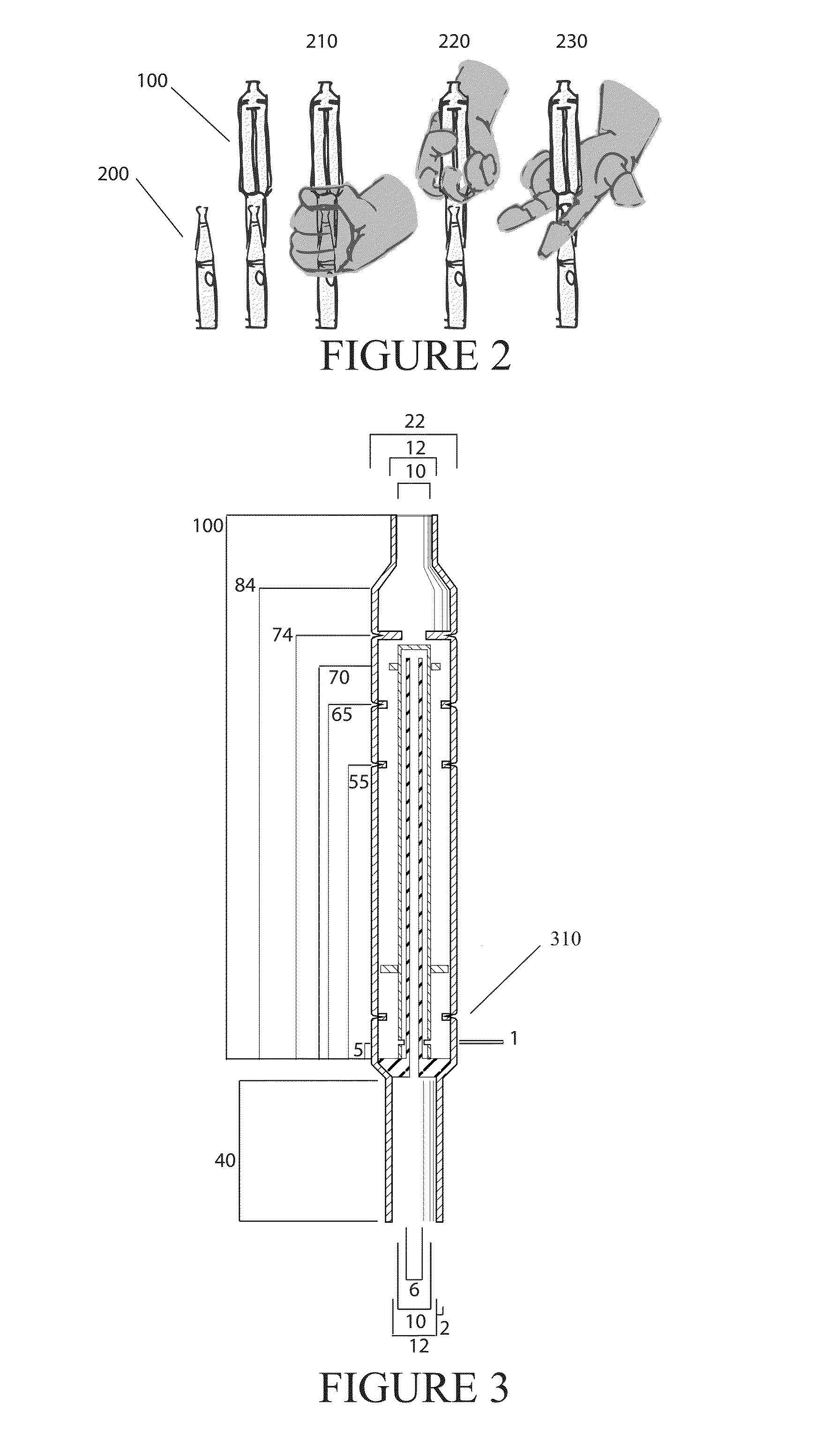 In-Line Percolator Style  Filter Attachment Device