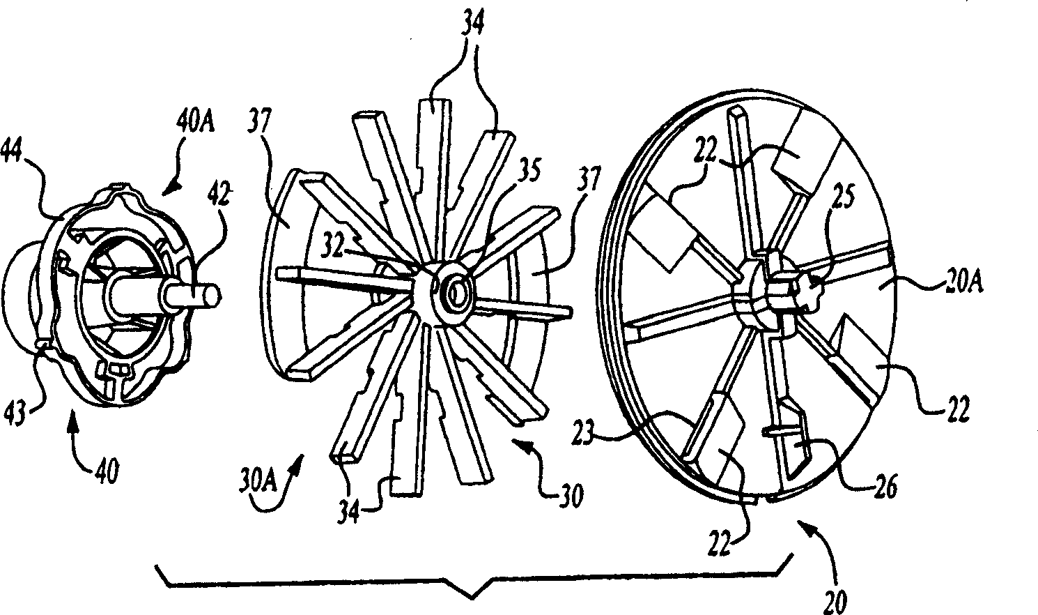 Showerhead engine assembly