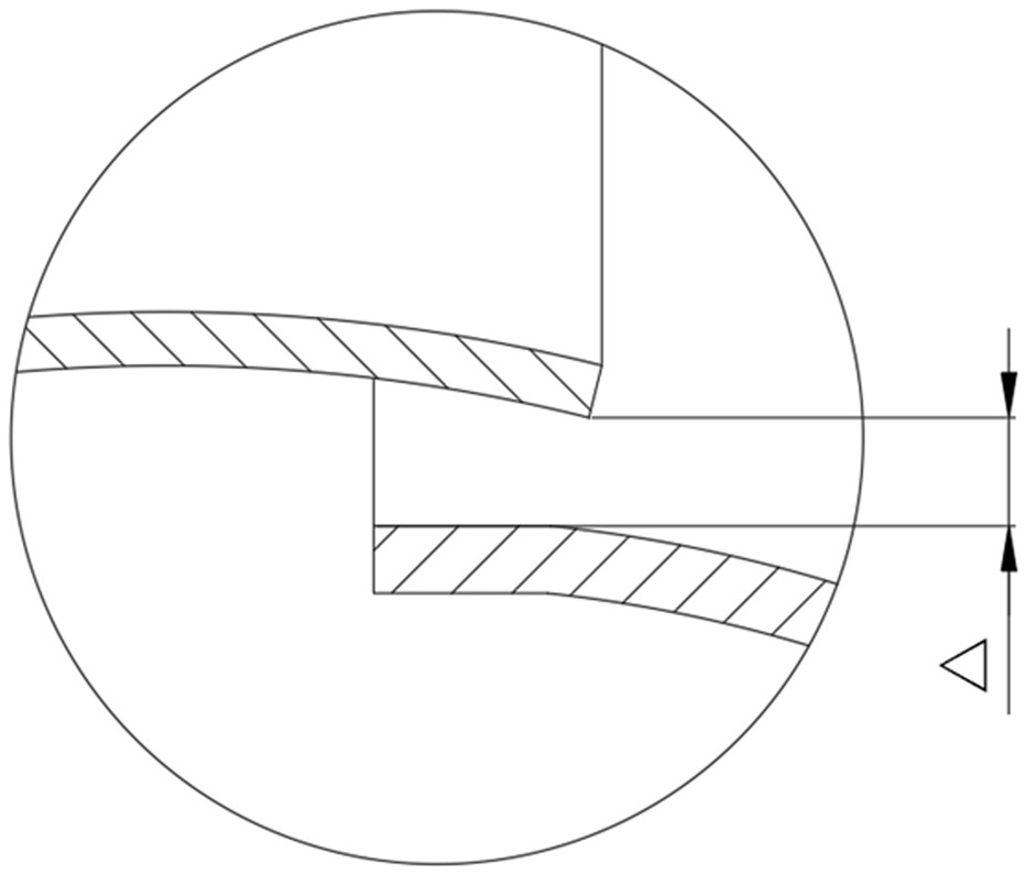 Backward centrifugal impeller and backward centrifugal ventilator comprising same