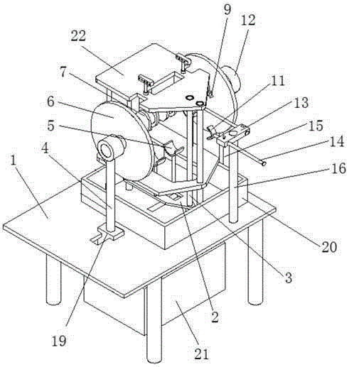 Crankshaft brush plating platform