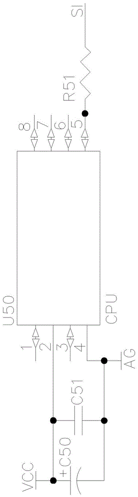 Detection device and method for distinguishing inner and outer wall defects based on electromagnetic detection signals