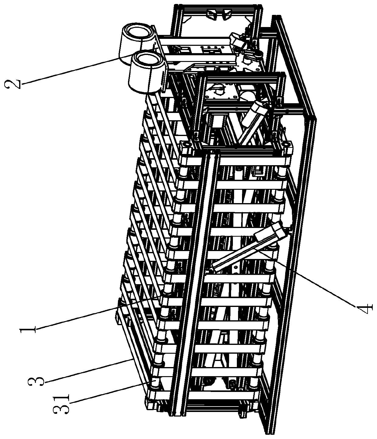 Vertebral column carding bed