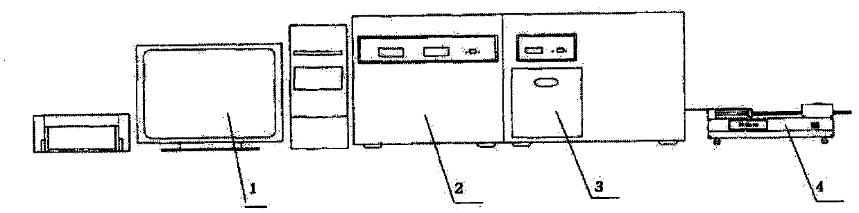 Automatic sulfur-nitrogen determination instrument