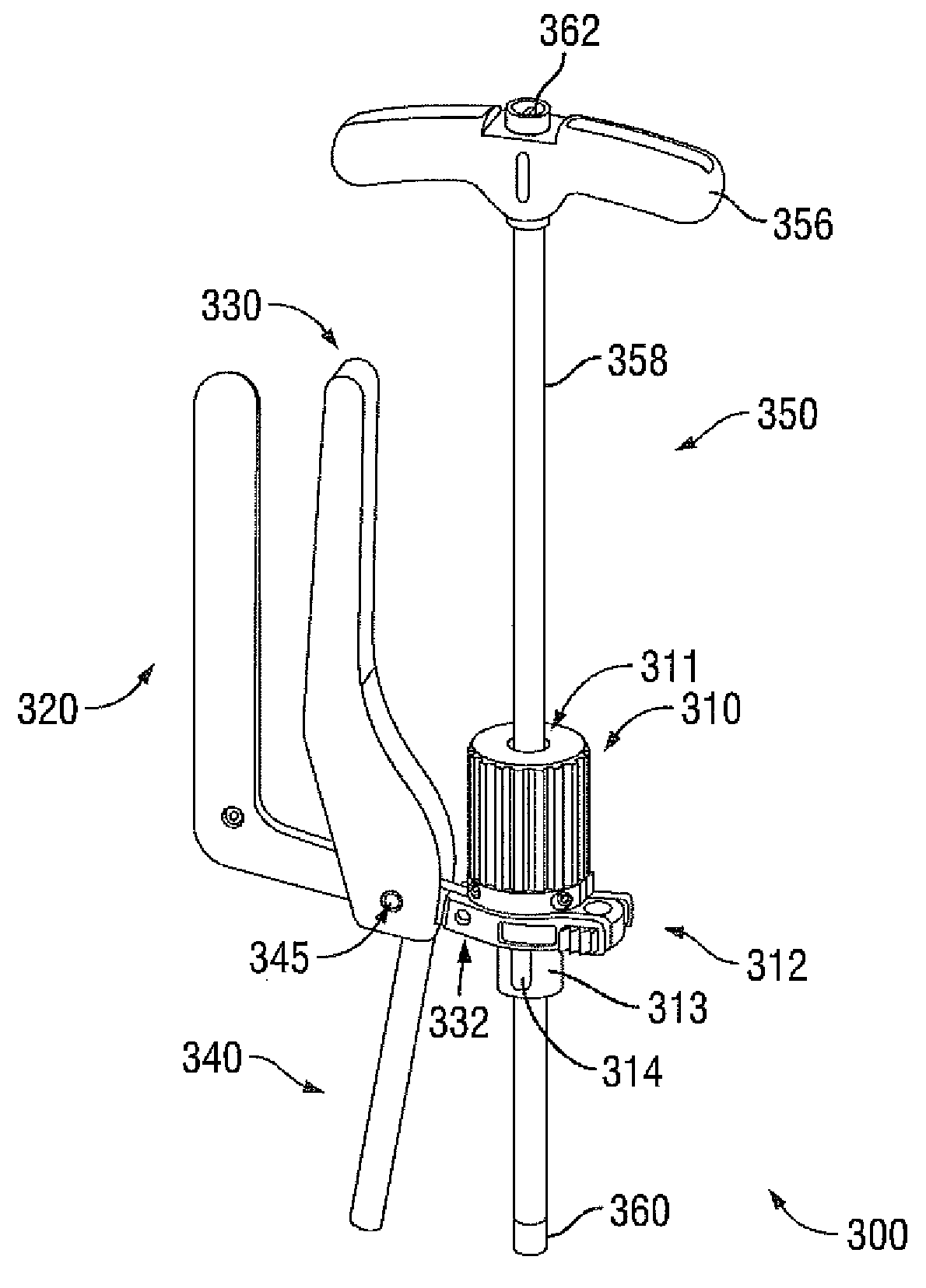 Surgical Instrument With Integrated Reduction And Distraction Mechanisms