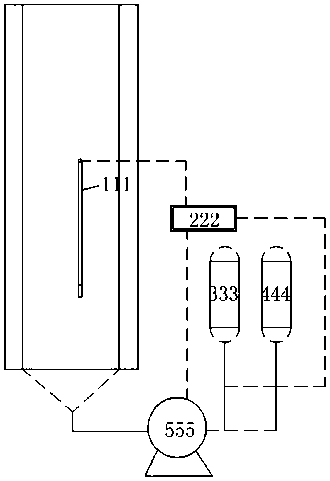 A control method for crystallization and phosphorus removal of dairy waste water