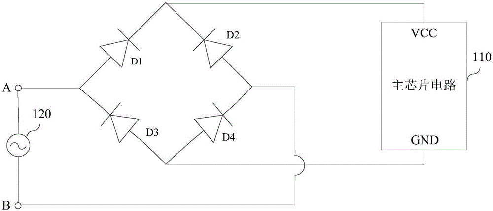 Rectifier bridge structure for on-chip integration