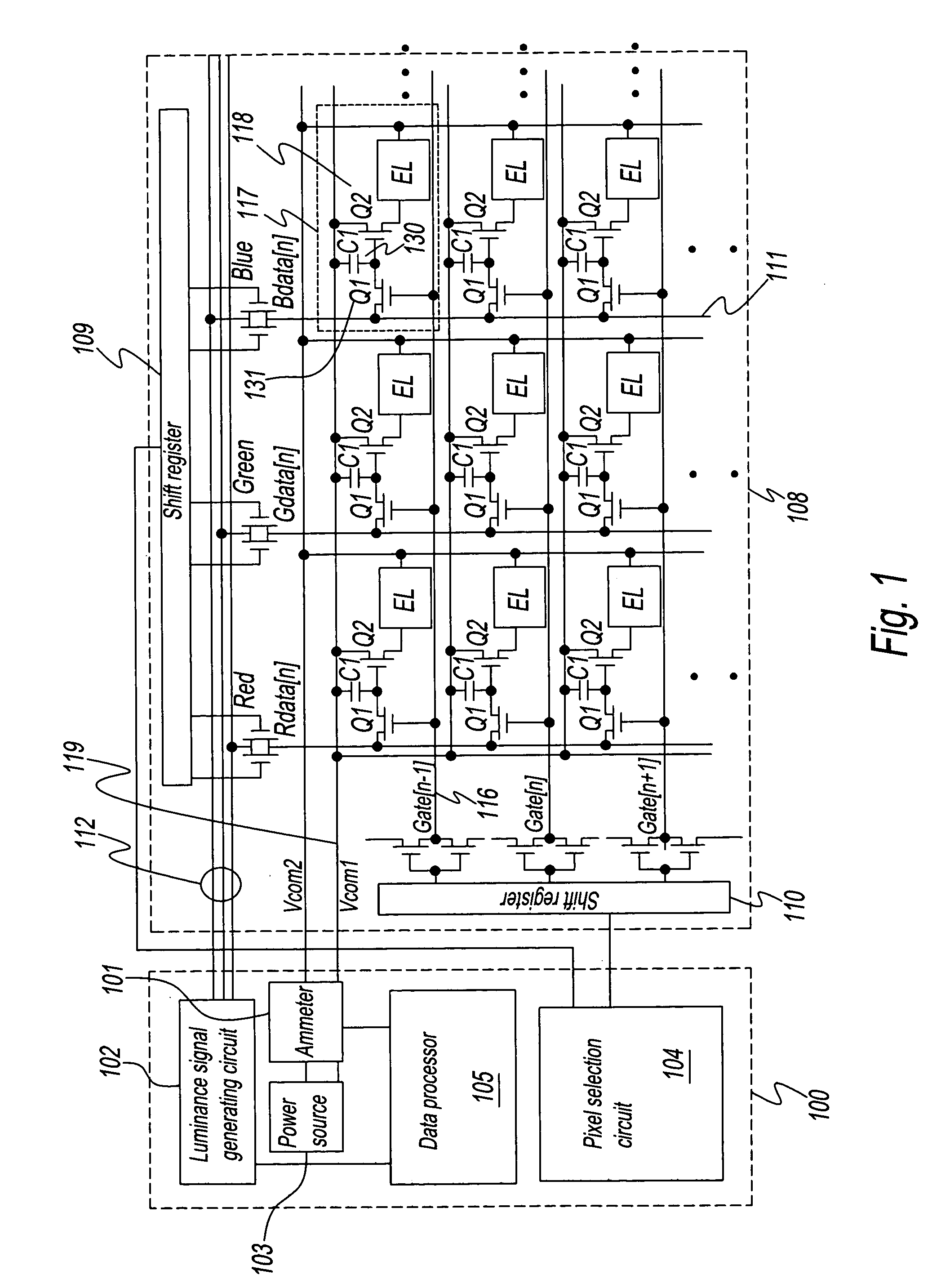 Display panel conversion data deciding method and measuring apparatus