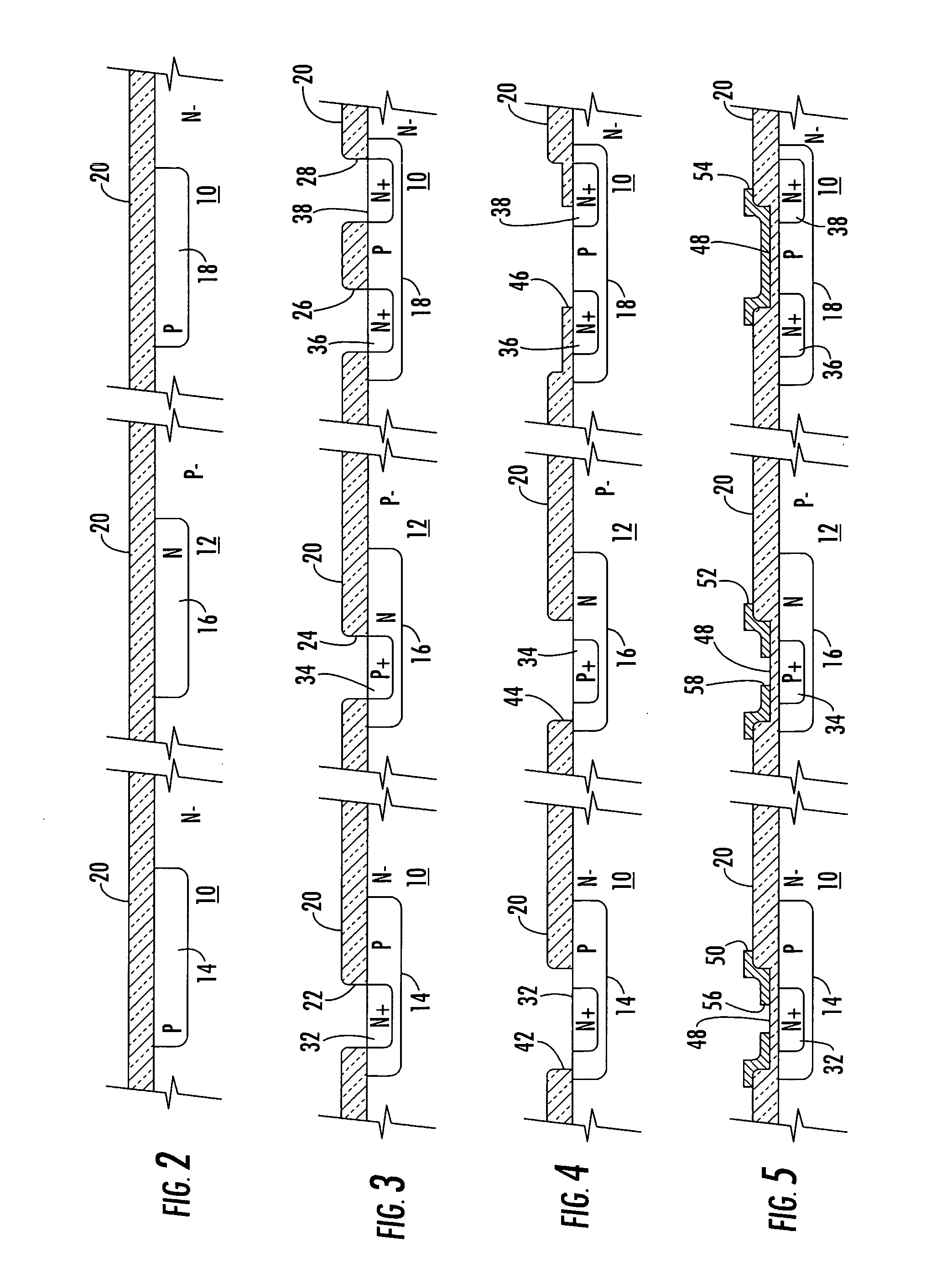 Radiation hardened bipolar junction transistor