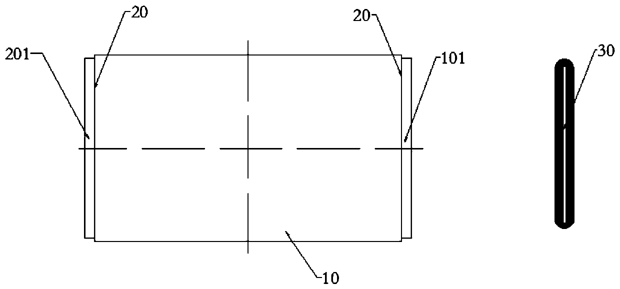 Assembling method of square winding type lithium ion battery and lithium ion battery