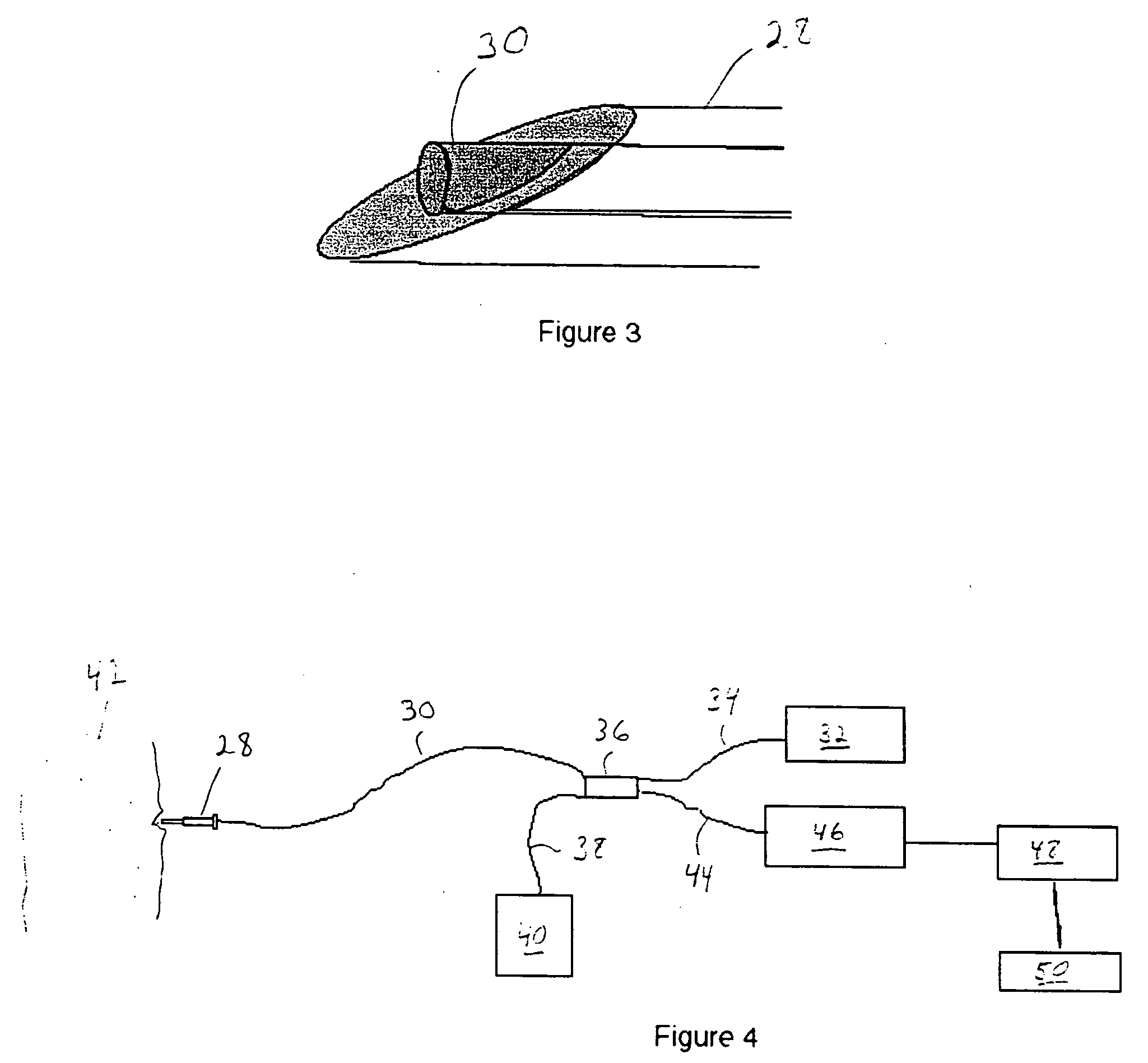 Tissue structure identification in advance of instrument