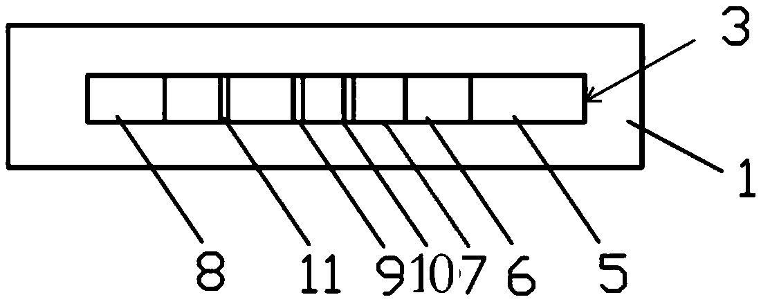 Autoantibody immunochromatographic strip and test card for simultaneously detecting M-type phospholipase A2 receptor and type 1 thrombospondin 7A domain