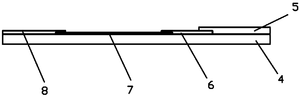 Autoantibody immunochromatographic strip and test card for simultaneously detecting M-type phospholipase A2 receptor and type 1 thrombospondin 7A domain