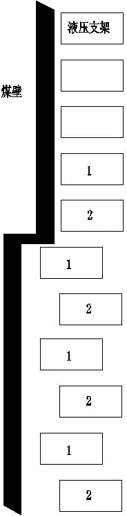 High-speed cutting longwall-mining method for low coal seams and medium-thickness coal seams