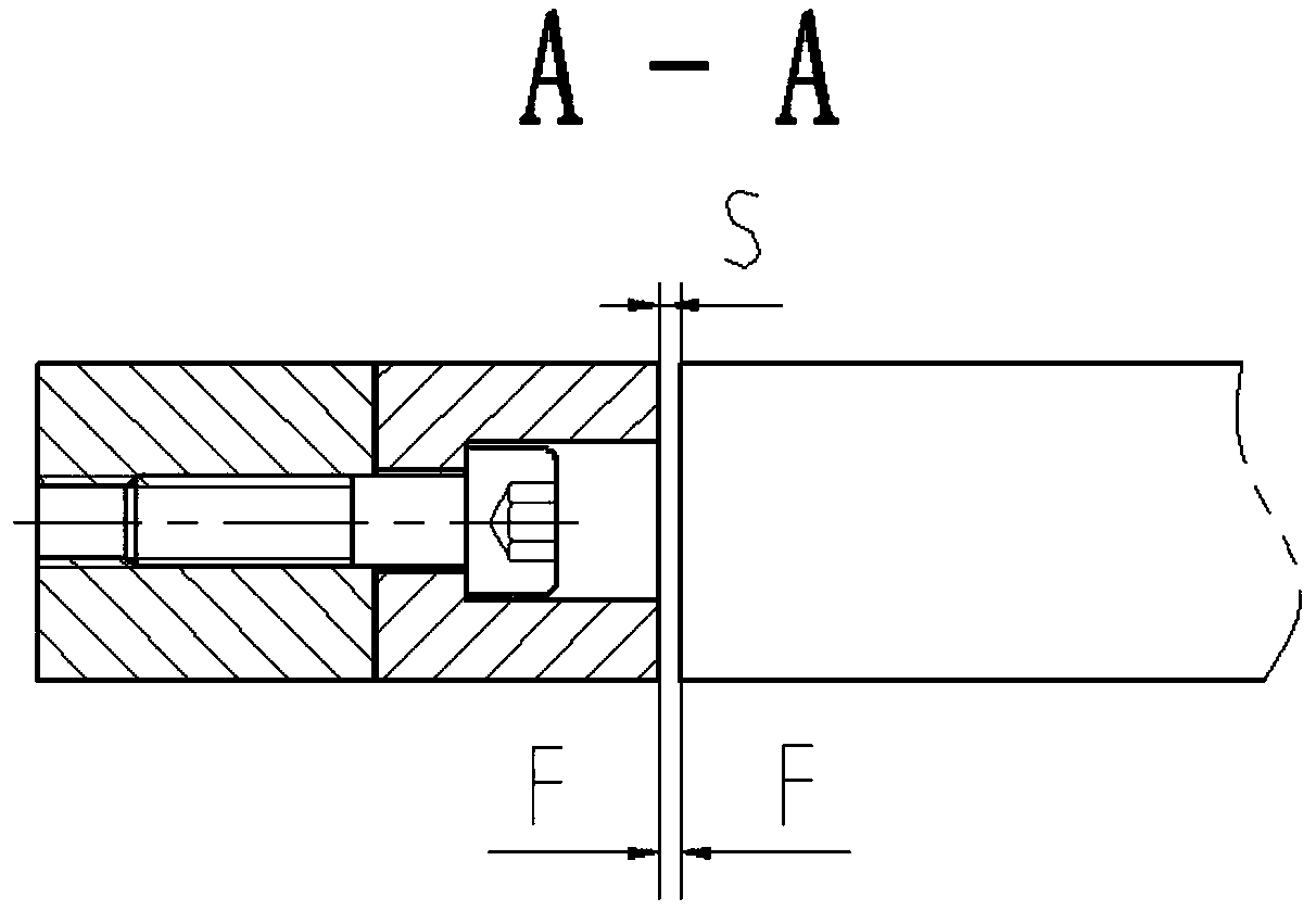 Non-contact transmission indicating mechanism for screw pitch feedback of ship controllable-pitch propeller