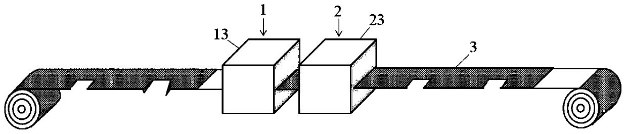 Device and method for improving battery pole piece slit curling