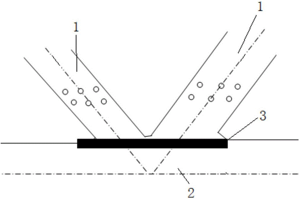 Construction method for dismantling supports