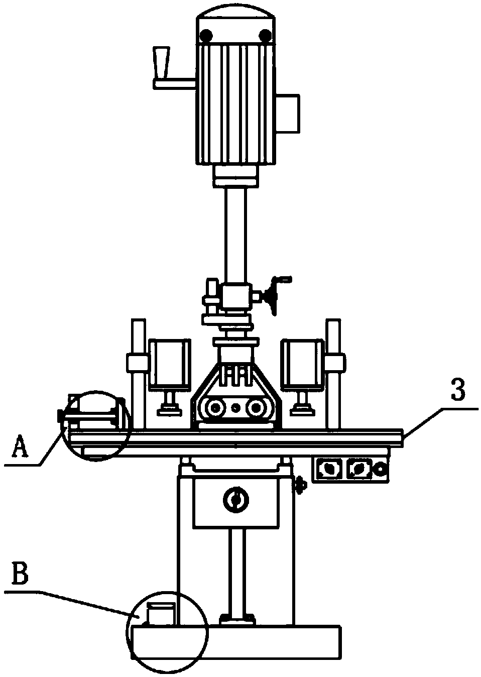 Energy-saving numerical control multi-drill and using method thereof