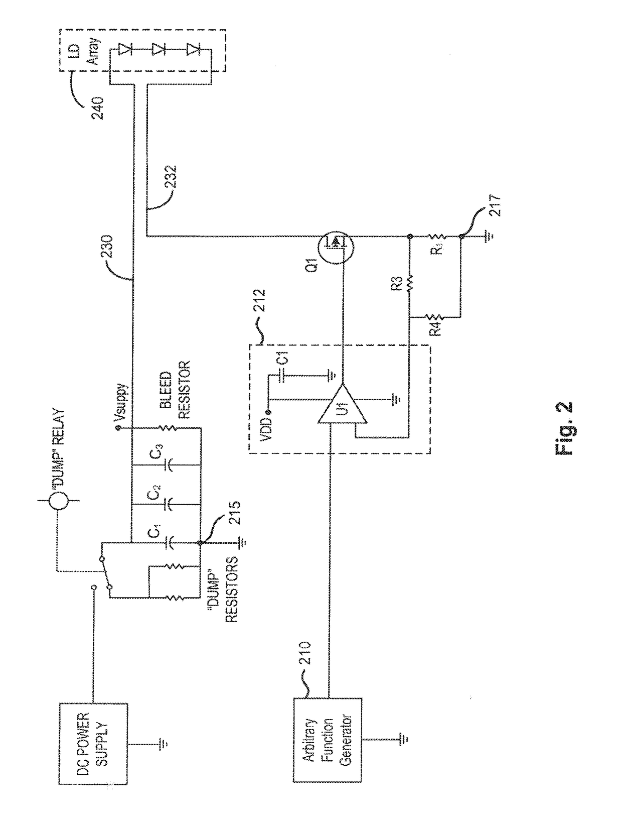 Compact high current, high efficiency laser diode driver