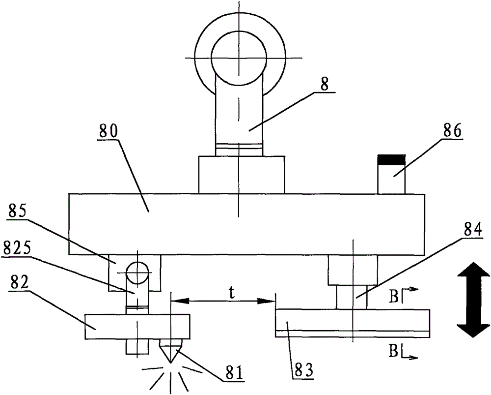 Robot continuous and automatic paint spraying apparatus for large work piece