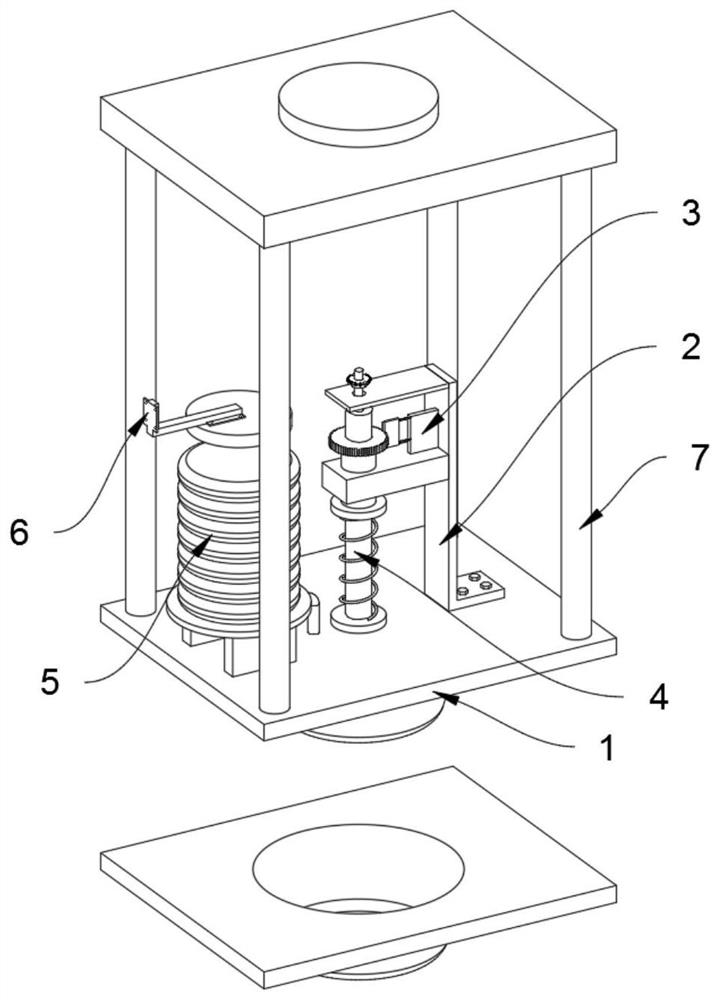 A ejection and demoulding mechanism applied to stamping dies