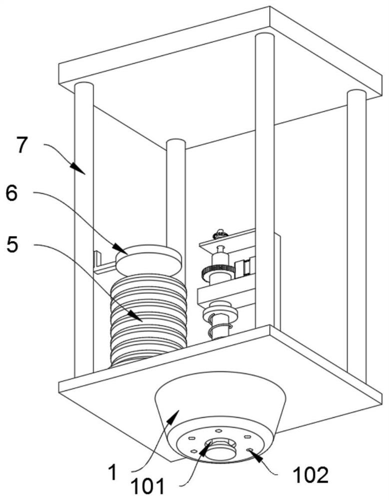 A ejection and demoulding mechanism applied to stamping dies