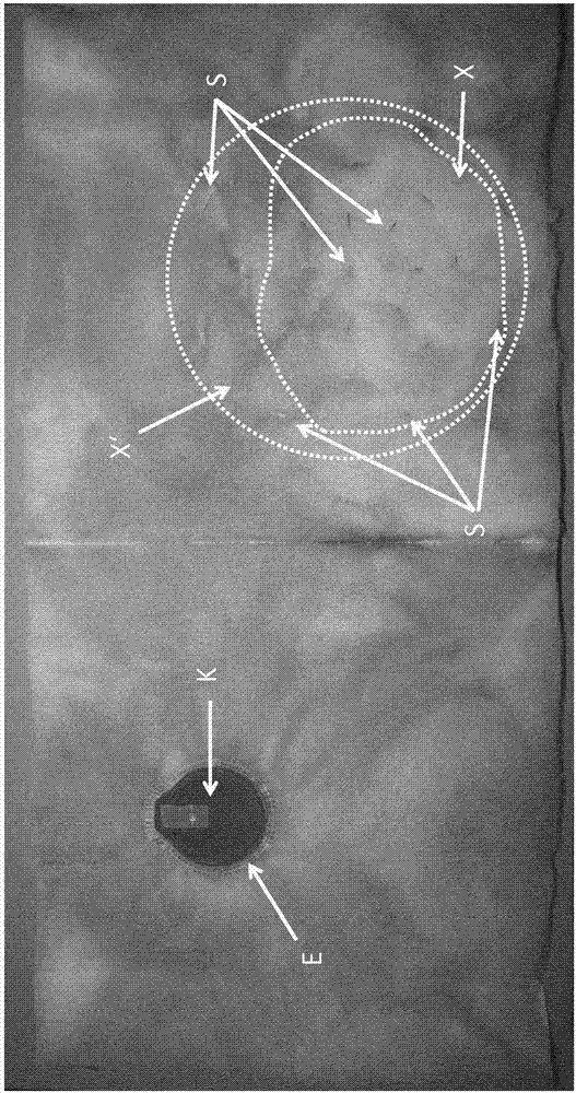 Filter bags for vacuum cleaners and method for determining the surface area of ​​vacuum cleaner filter bags directly exposed to air flow