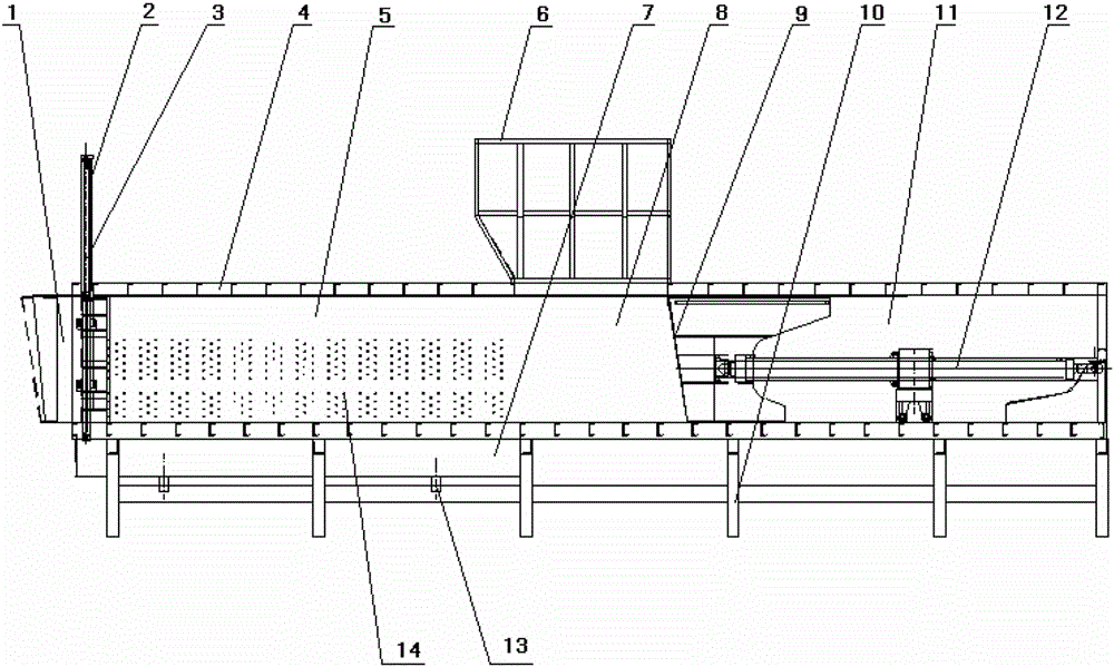 Garbage compressor, garbage compression processing method and garbage transfer station