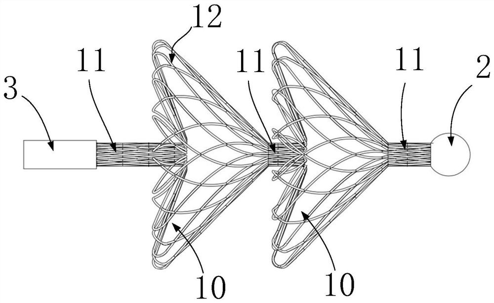 Calculus removing support and calculus removing device