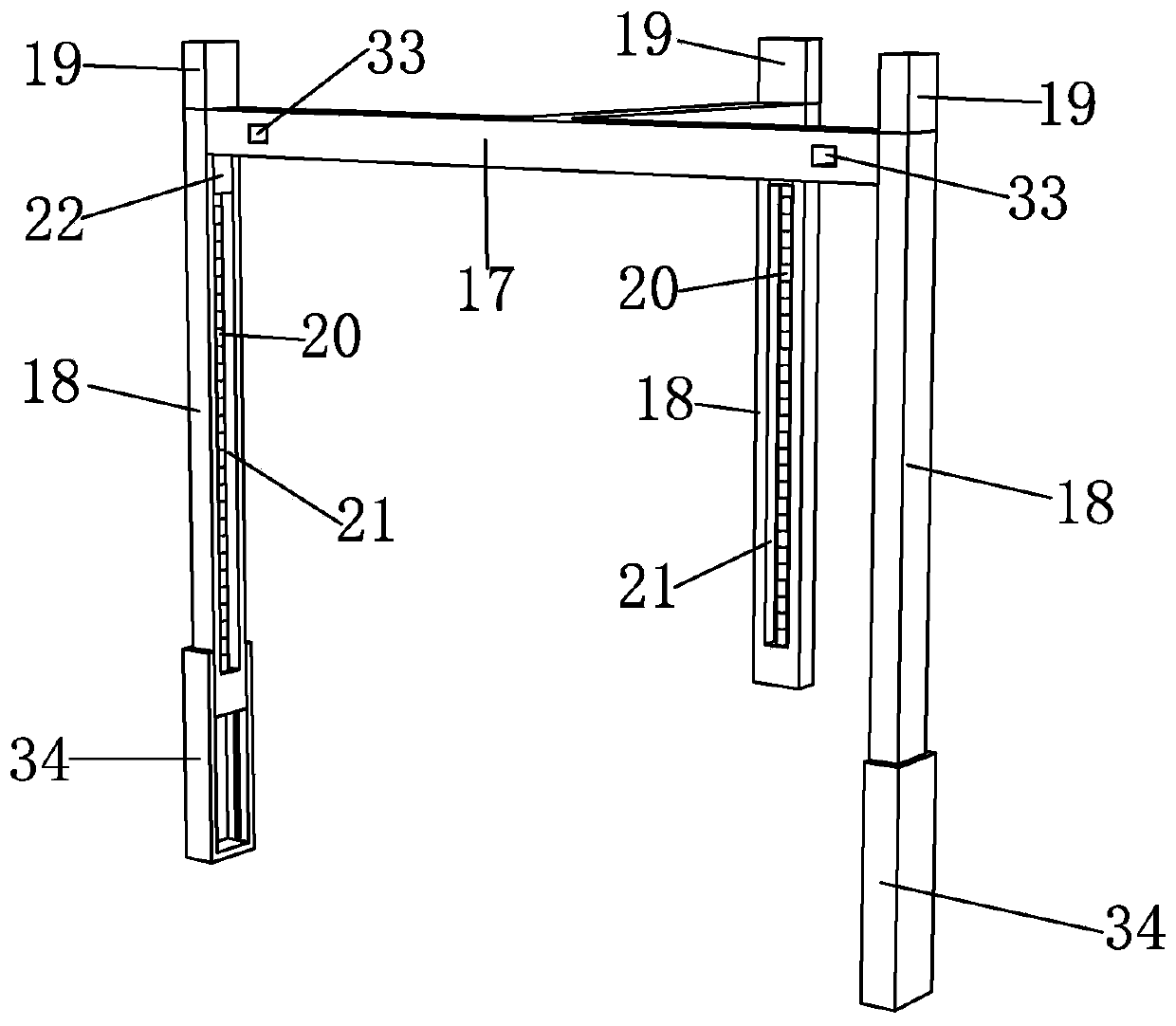 Cooling device for high-voltage vacuum circuit breaker and assembly method thereof