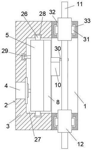 A fast-drying financial management accounting and stamping device