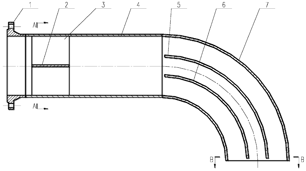 Draining device for fuel delivery pump suction port and assembly method thereof