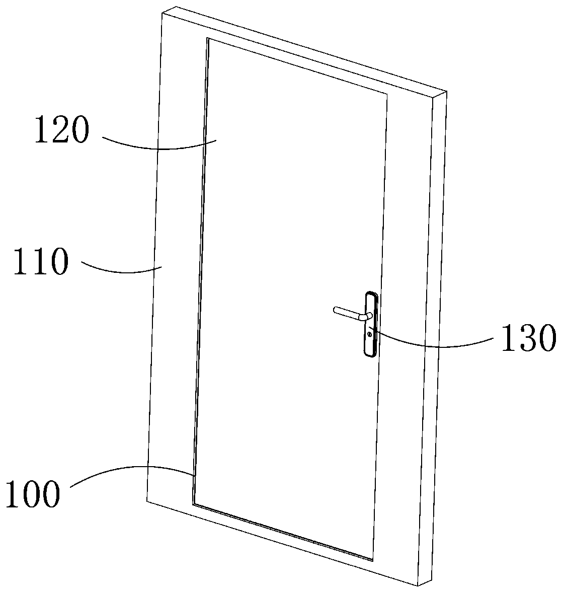 Multi-level protection anti-theft door