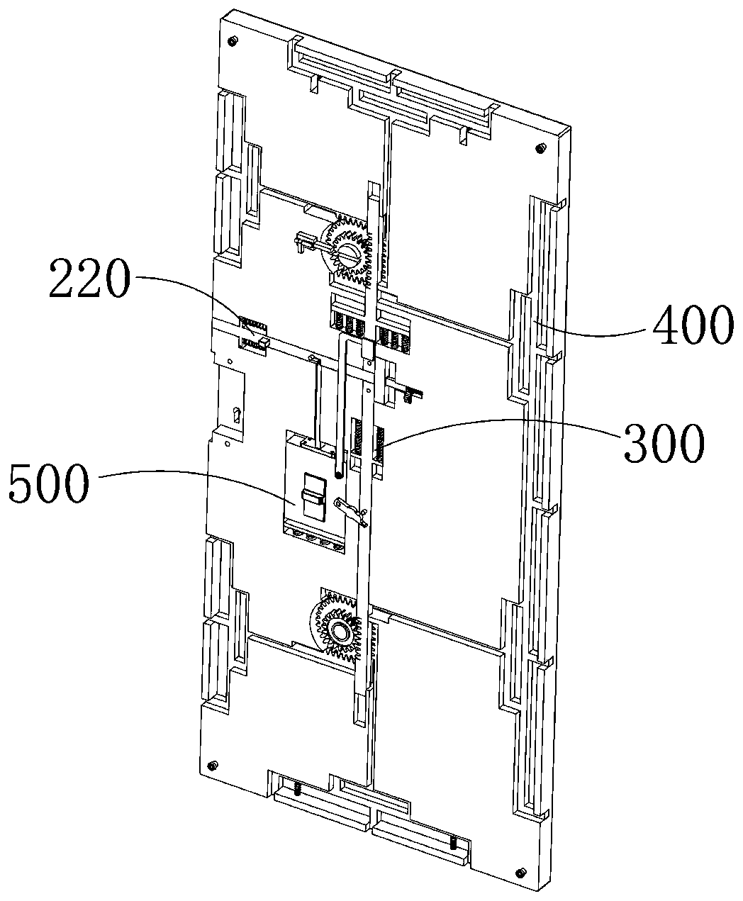 Multi-level protection anti-theft door