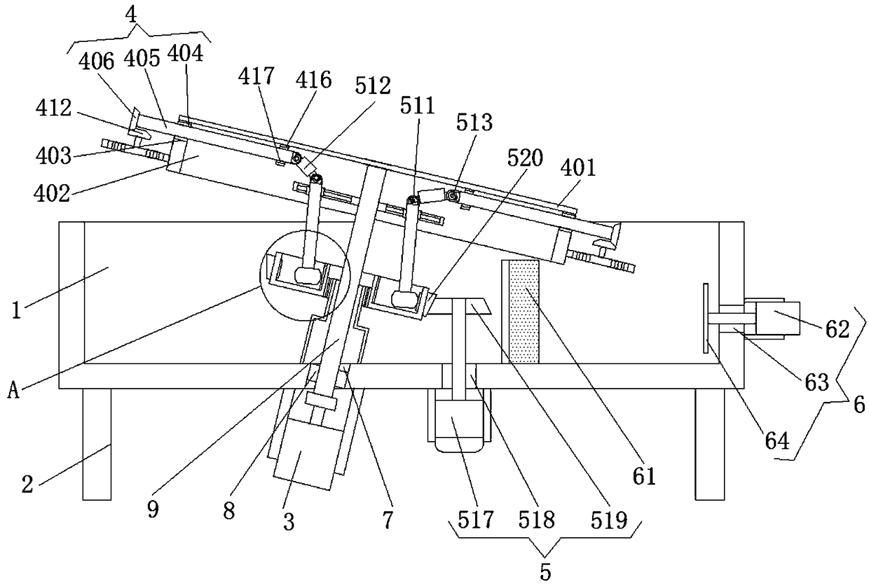 Rotary separation drive rotary flow wormwood cleaning device