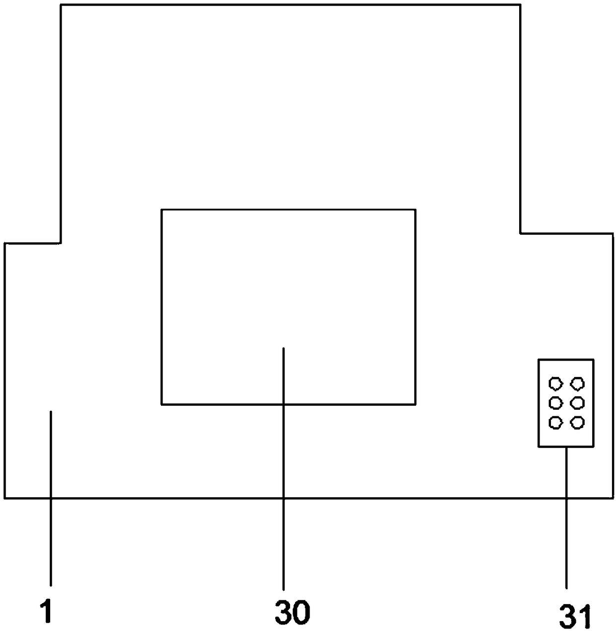 Power distribution cabinet body welding equipment