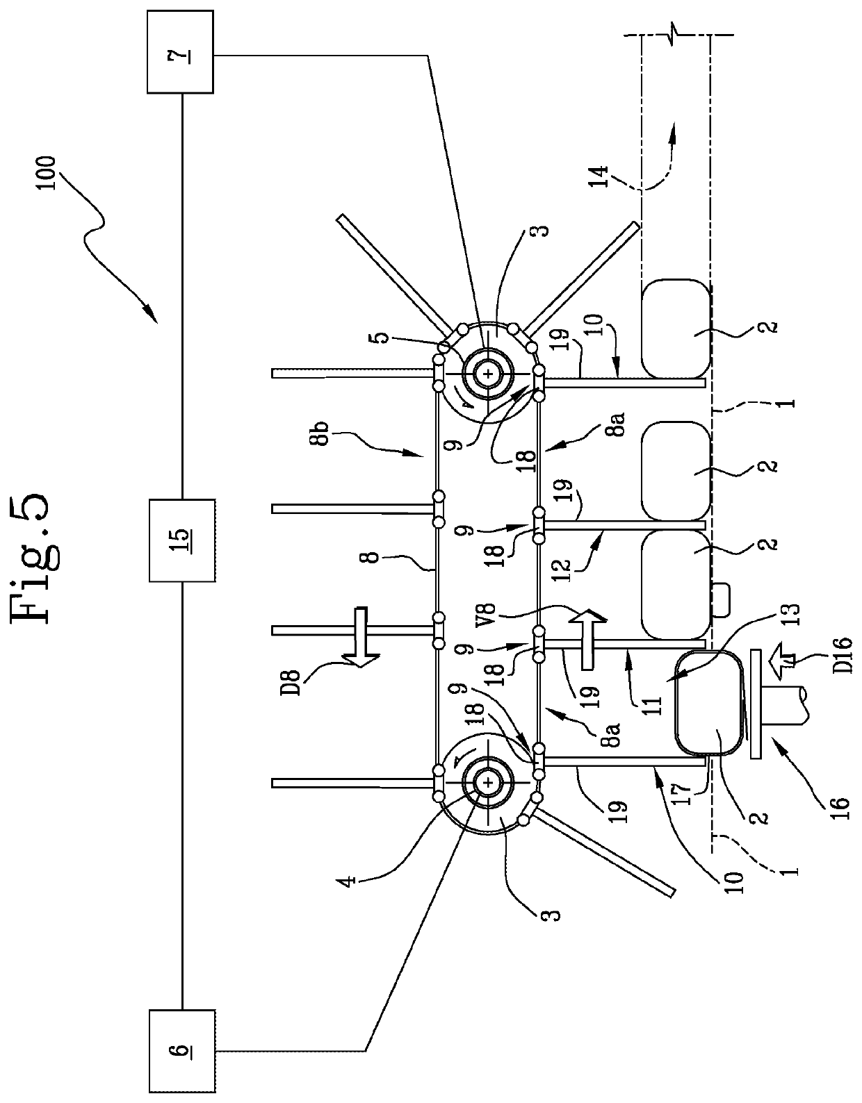 Machine for packaging soft products