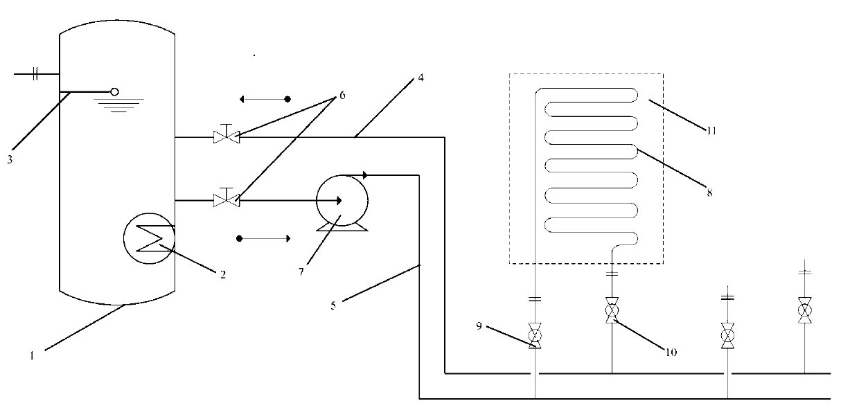 Heating apparatus enabling convenience for winter concrete construction