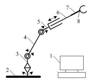 Picking method of picking robot under fruit oscillation condition