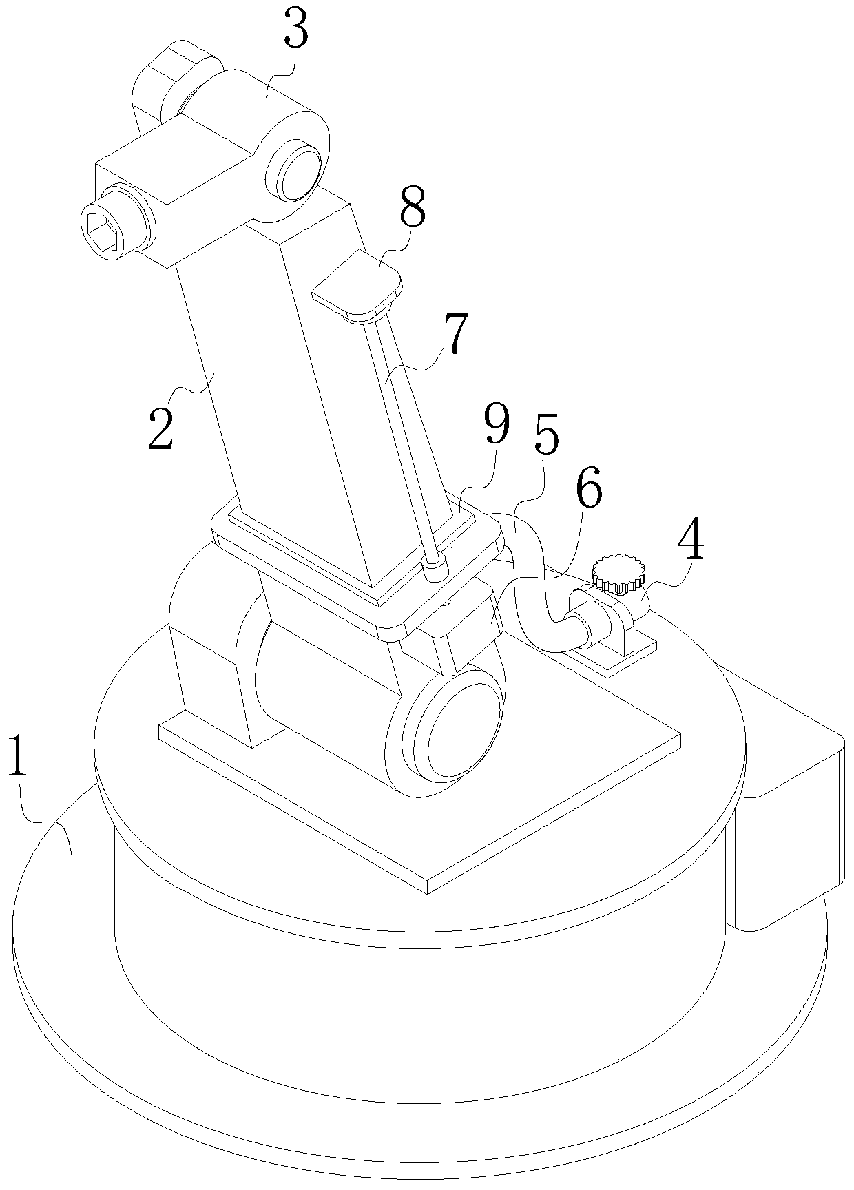 A nut assembly robot that reduces wear and wire slippage