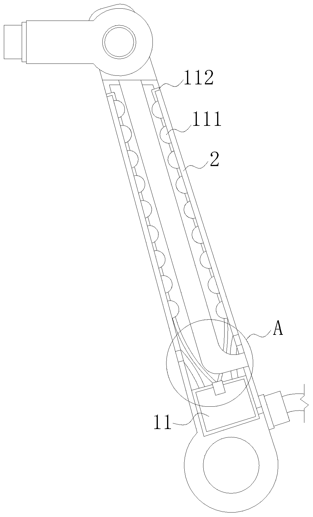 A nut assembly robot that reduces wear and wire slippage