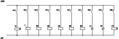 Two-section fire controller special for grain drier